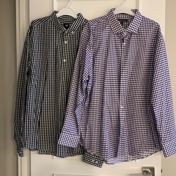 Lot of 2 shirts sz 17.5 like new worn once - Picture 2 of 8